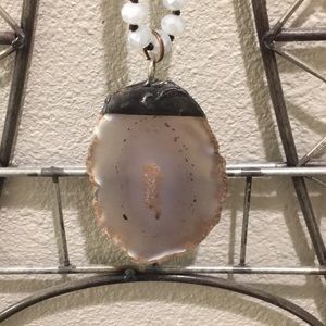 Long Crystal Pendant